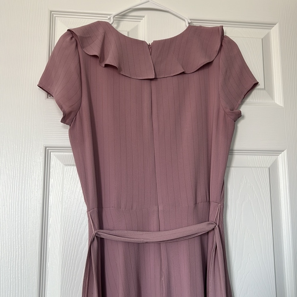 Mauve Ruffle Dress - Picture 8 of 9